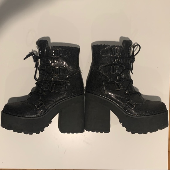 SOLD: Killstar Broom Rider Boots - Picture 3 of 3